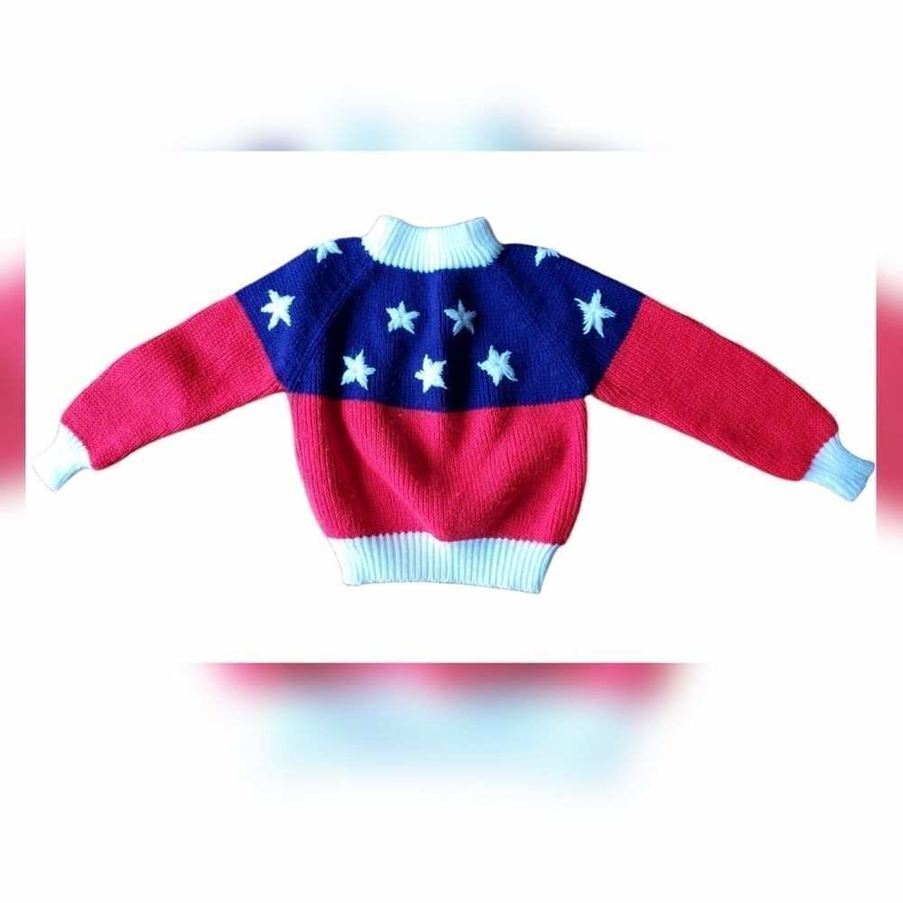 VINTAGE Patriotic Sweater